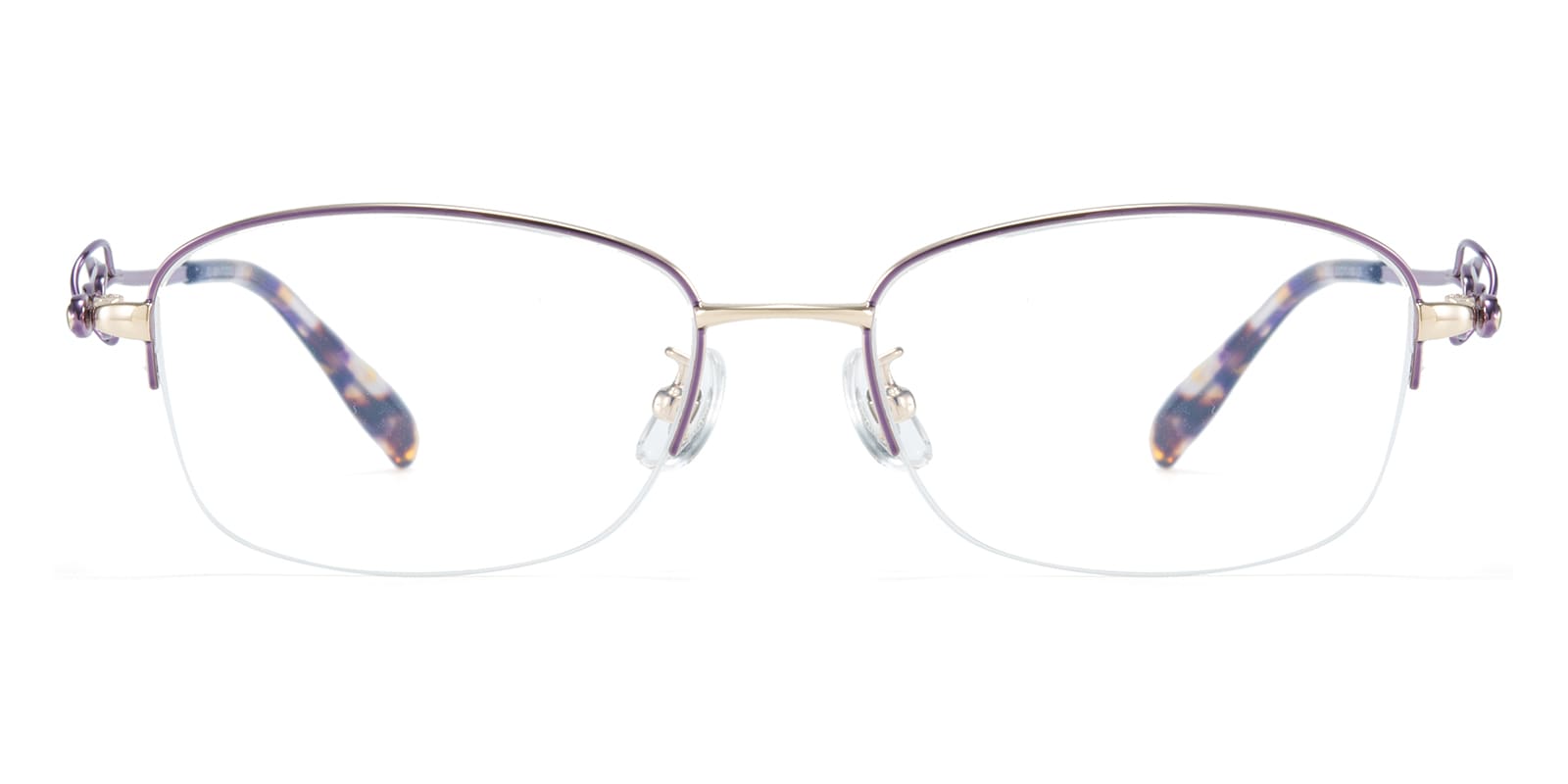 Nydia Oval Purple Eyeglasses | Glassesshop