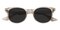 Hutchinson Champagne Oval TR90 Sunglasses