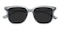 Lexington Gray Square TR90 Sunglasses