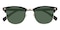 Saxon Black Browline TR90 Sunglasses