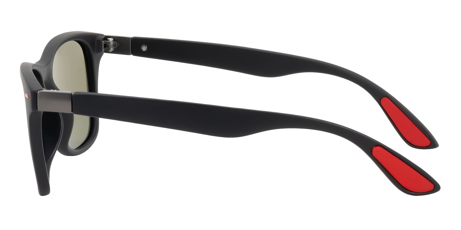 Shanks Rectangle Black Sunglasses | Glassesshop
