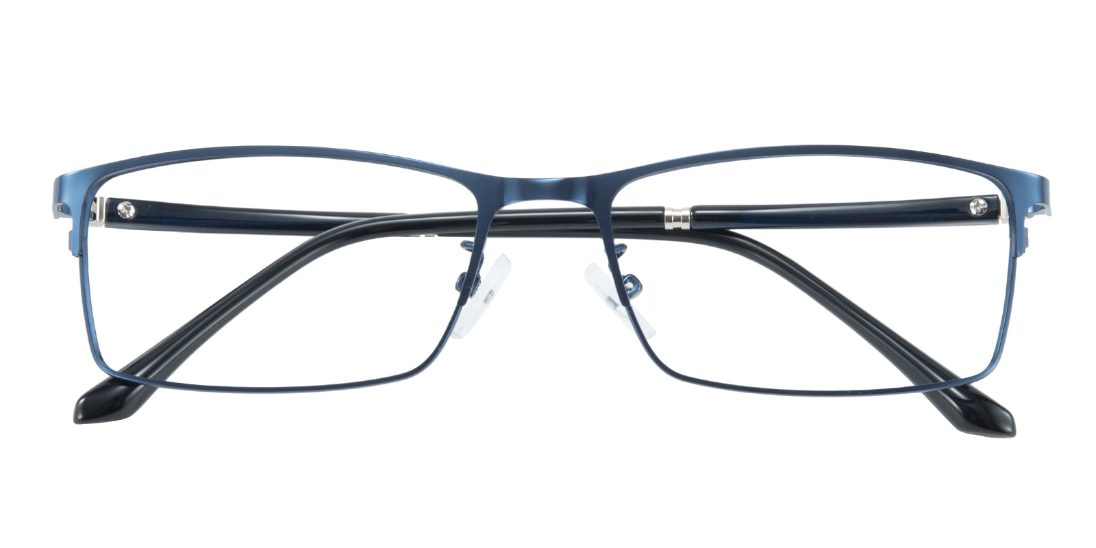 Blue metal glasses frames online