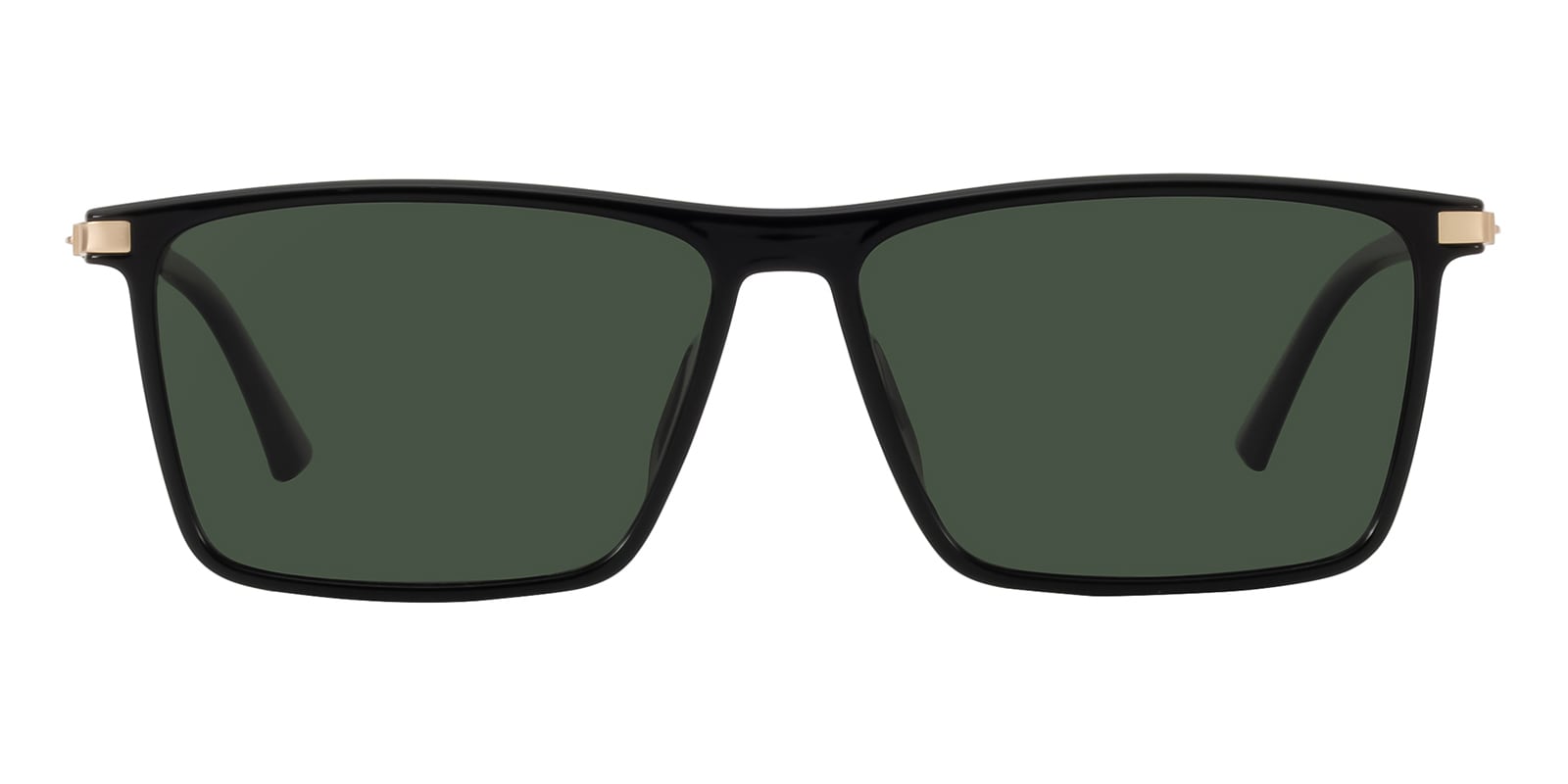 Shanks Rectangle Black Sunglasses | Glassesshop