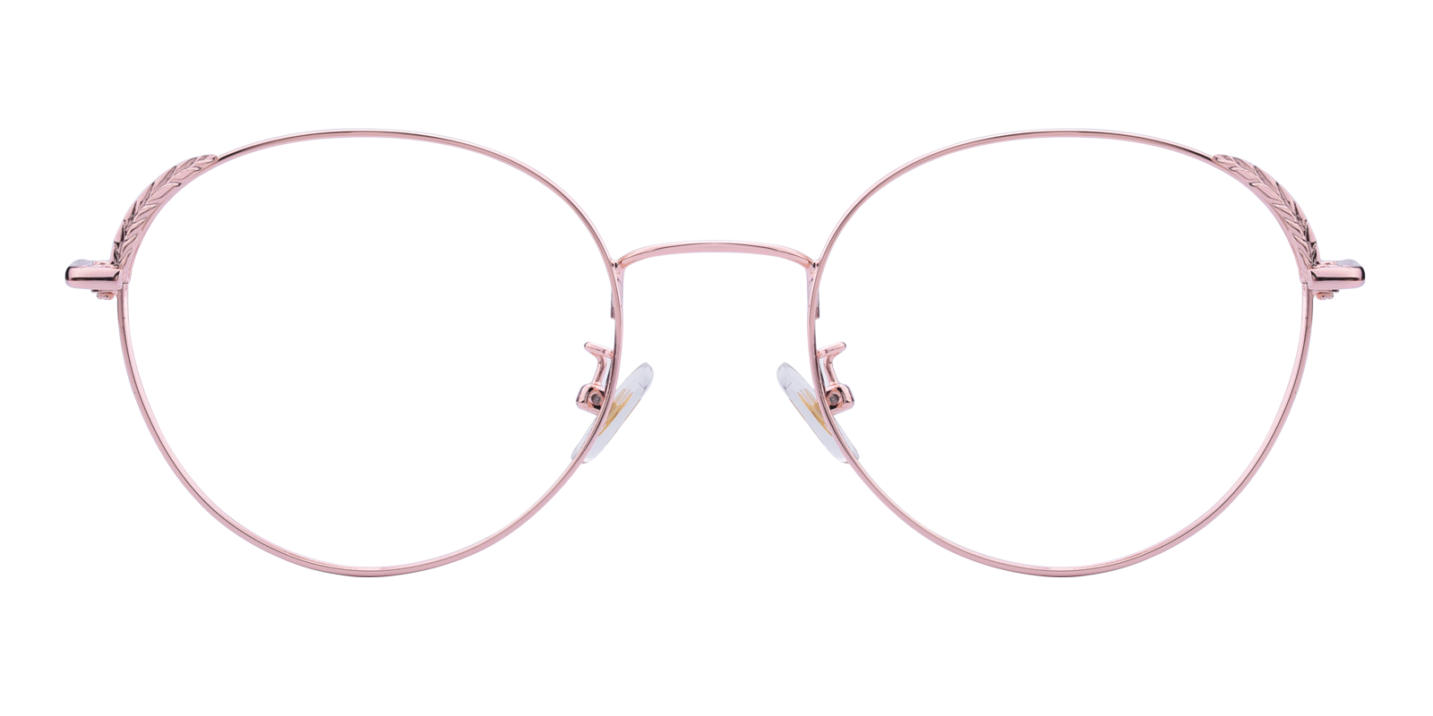 Kirk Round - Rose Gold Eyeglasses