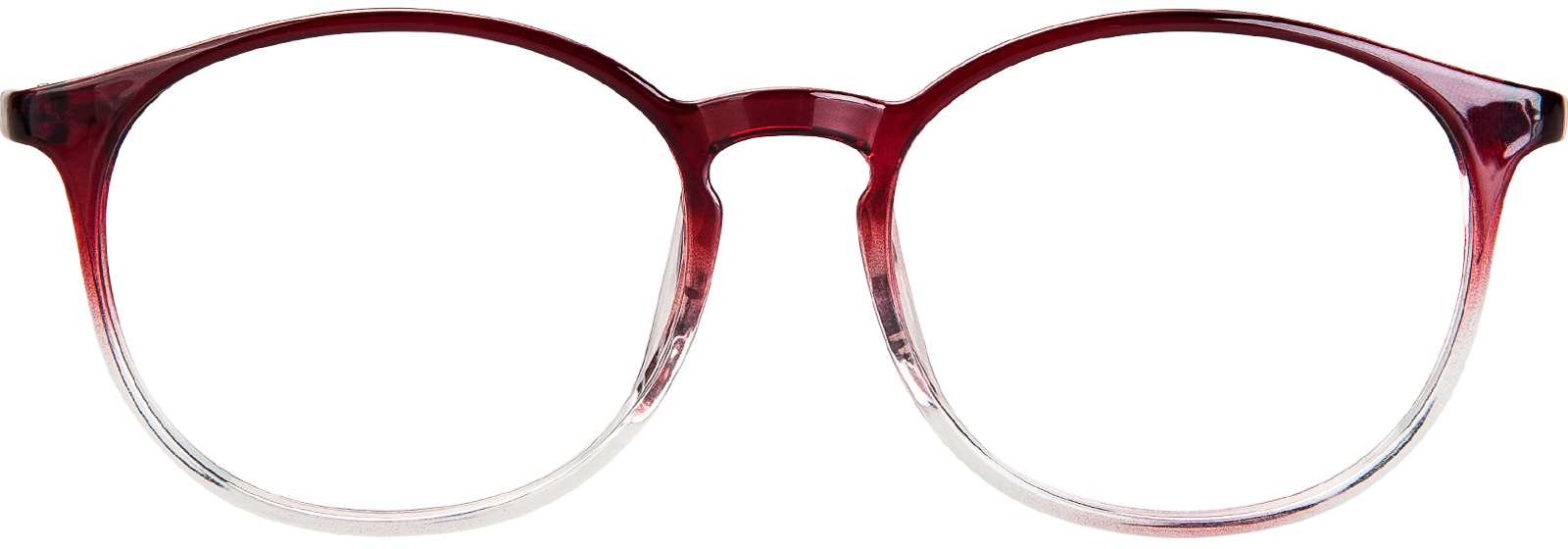 Cumber Round - Red/Crystal Eyeglasses
